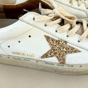 Golden Goose High Star ⭐️ like new!